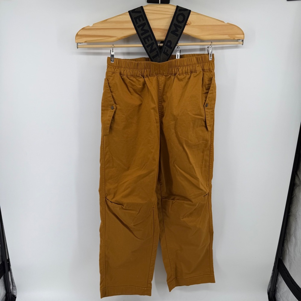 Free People Movement Ochre Brown Suspender Jogger Cargo Pants OB1450901 Medium